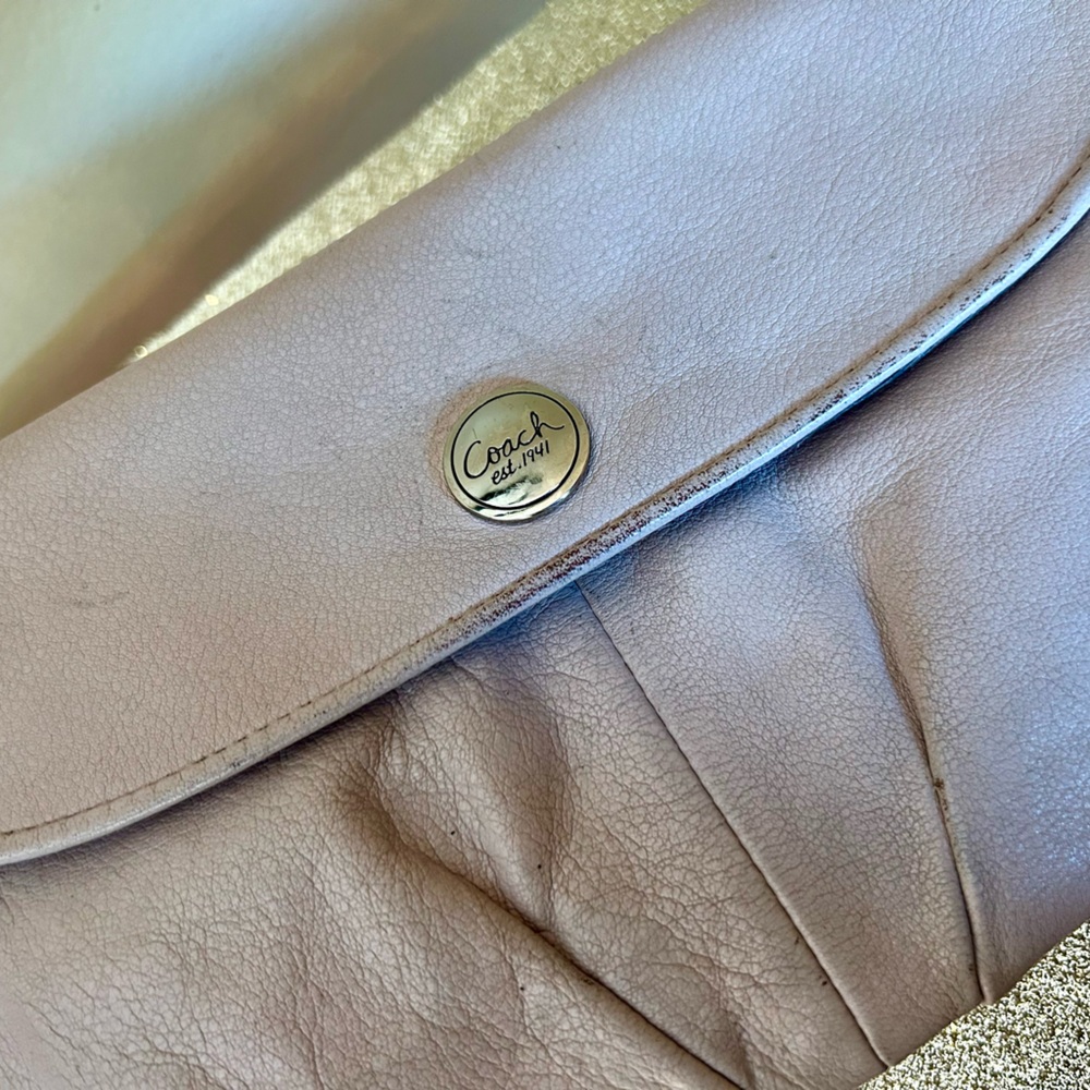 Coach Leather Wristlet - Picture 6 of 9